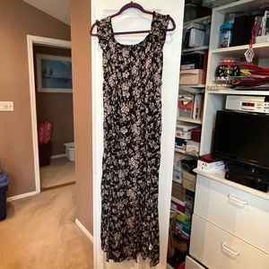 Long Floral Dress NWOT